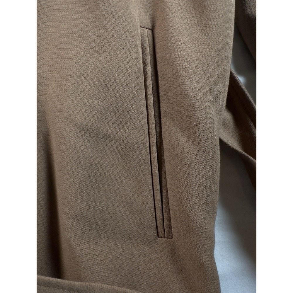 Charter Club Trench Coat Women 16 Camel Tan Double Breasted Belted Classic Lined - Picture 5 of 16